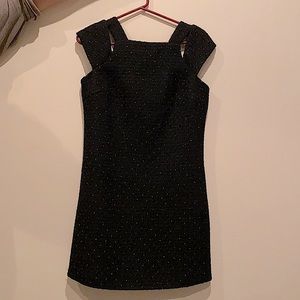 Funktional Tweed Rainbow Dot Sheath Dress NWOT